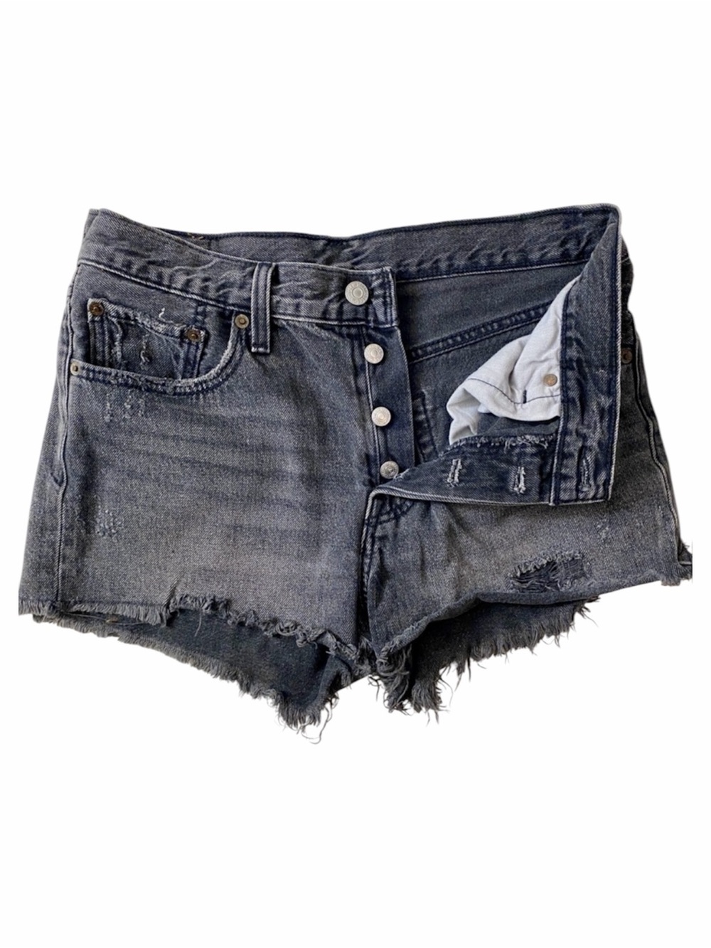 Levi’s Women's Black Denim Shorts
